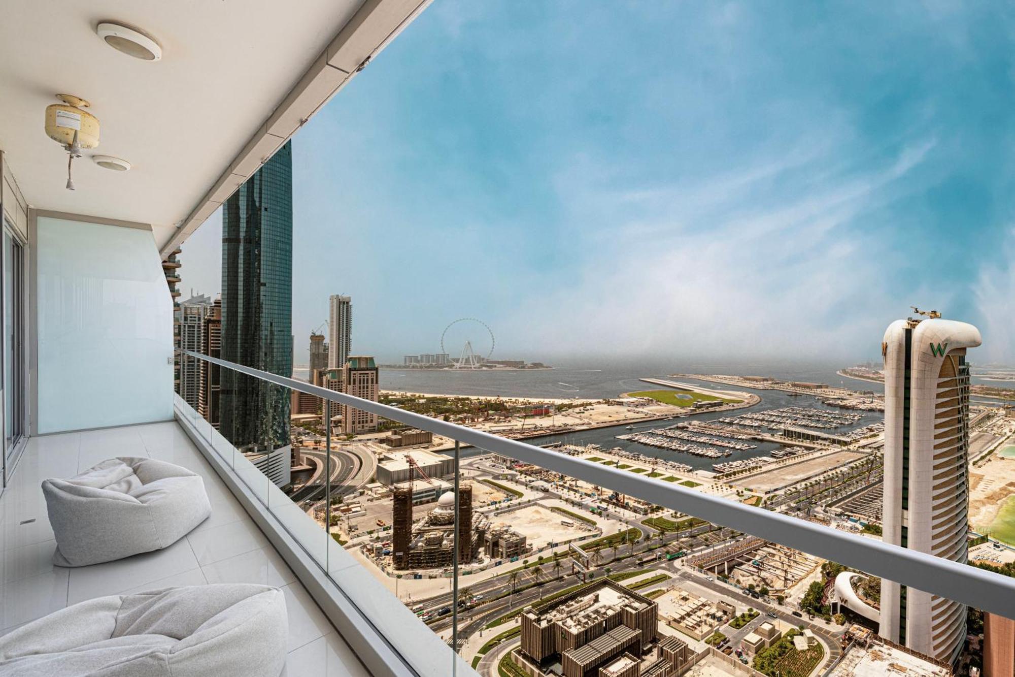 Hostel Capsule Experience Duplex - Panoramic Sea View - Nowmade La Marina Dubaj Zewnętrze zdjęcie