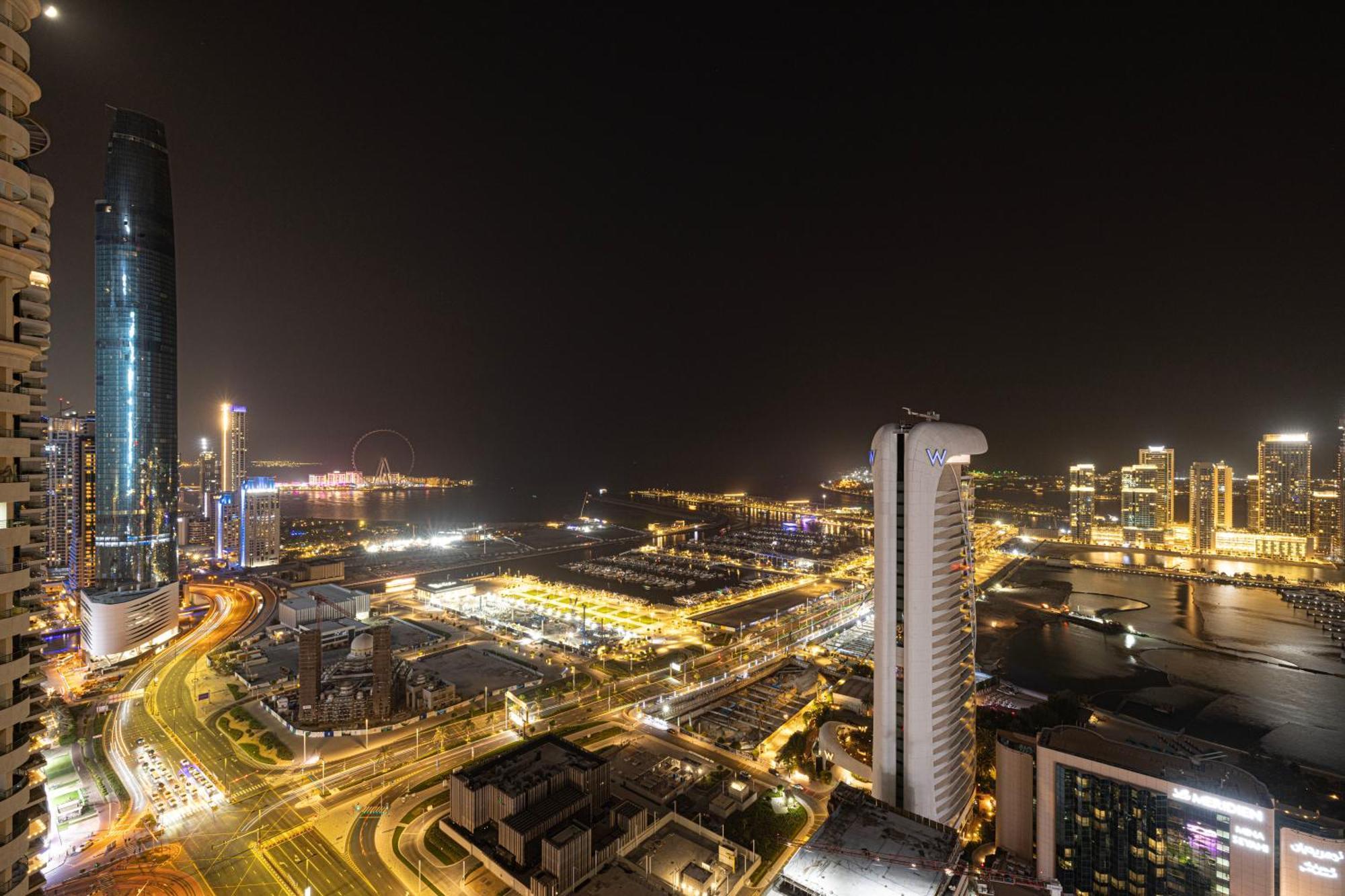 Hostel Capsule Experience Duplex - Panoramic Sea View - Nowmade La Marina Dubaj Zewnętrze zdjęcie