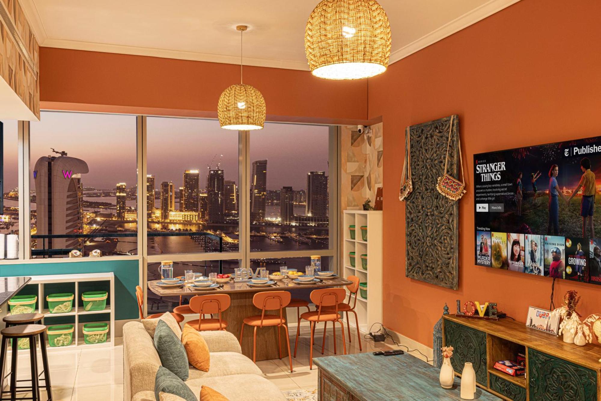 Hostel Capsule Experience Duplex - Panoramic Sea View - Nowmade La Marina Dubaj Zewnętrze zdjęcie